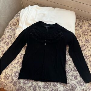 Banana Republic Black Cardigan Sweater